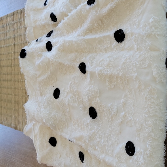 NWT ANTHROPOLOGIE ERI +ALI ANDREA TEXTURED POKADOT SKIRT - Picture 12 of 12